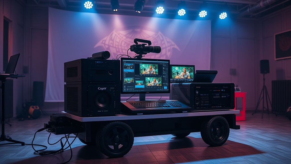 Building a High-Performance Mobile Video Editing Station