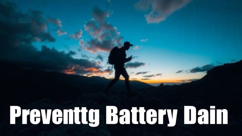 Preventing Battery Drain in Your Smartphone While Hiking