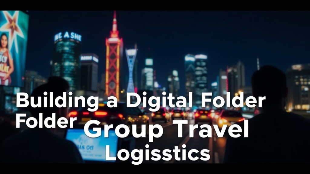 Building a Shared Digital Folder for Group Travel Logistics