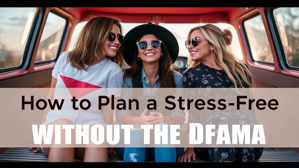 How to Plan a Stress-Free Girls Trip Without the Drama