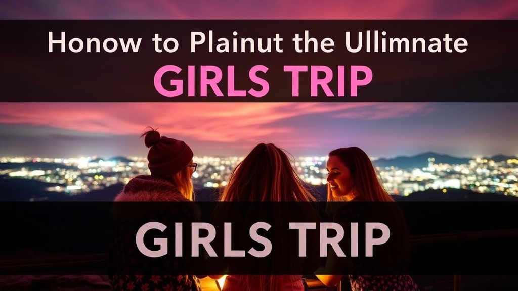 How to Plan the Ultimate Girls Trip: A Complete Guide to Unforgettable Getaways