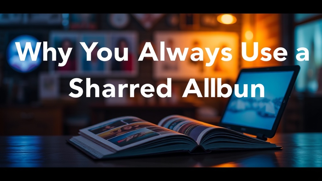 Why You Should Always Use a Shared Photo Album