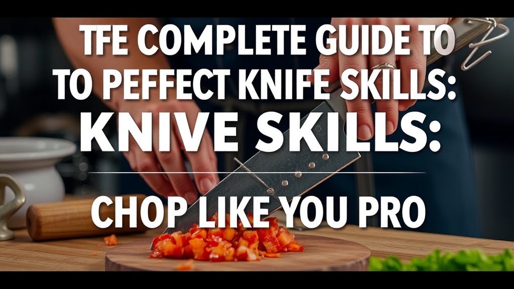 The Complete Guide to Perfect Knife Skills: Chop Like a Pro