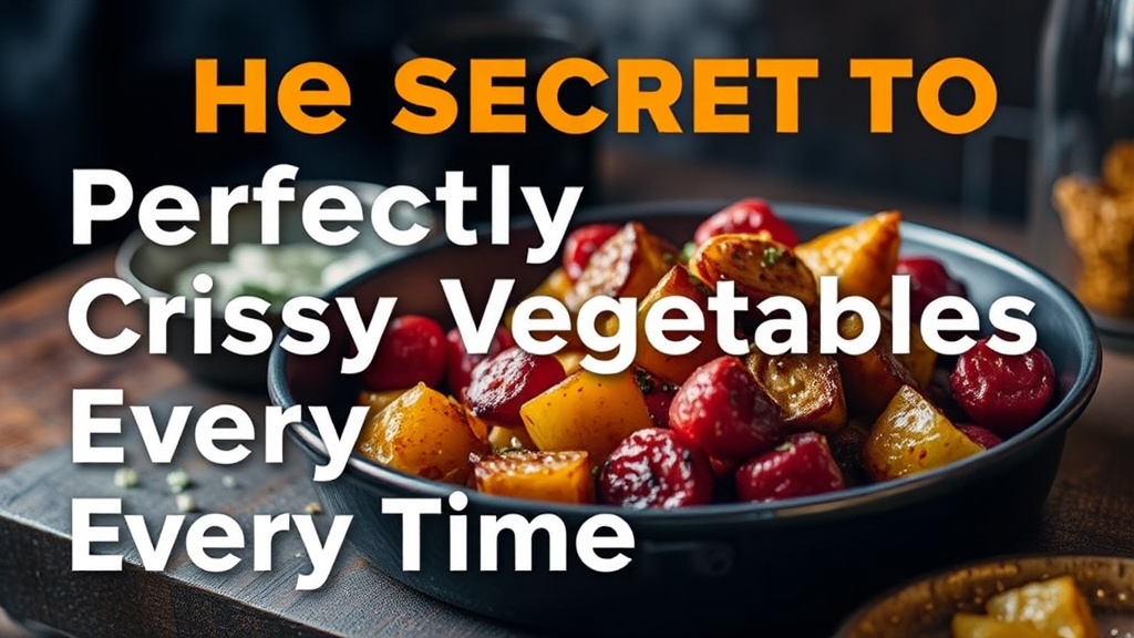 The Secret to Perfectly Crispy Roast Vegetables Every Time