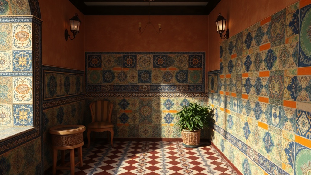 Watching the Rhythms of the Portuguese Tiles