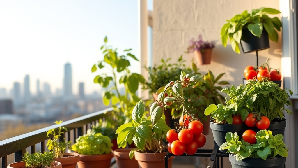 Urban Balcony Gardening: Beginner’s Guide to Herbs & Veggies
