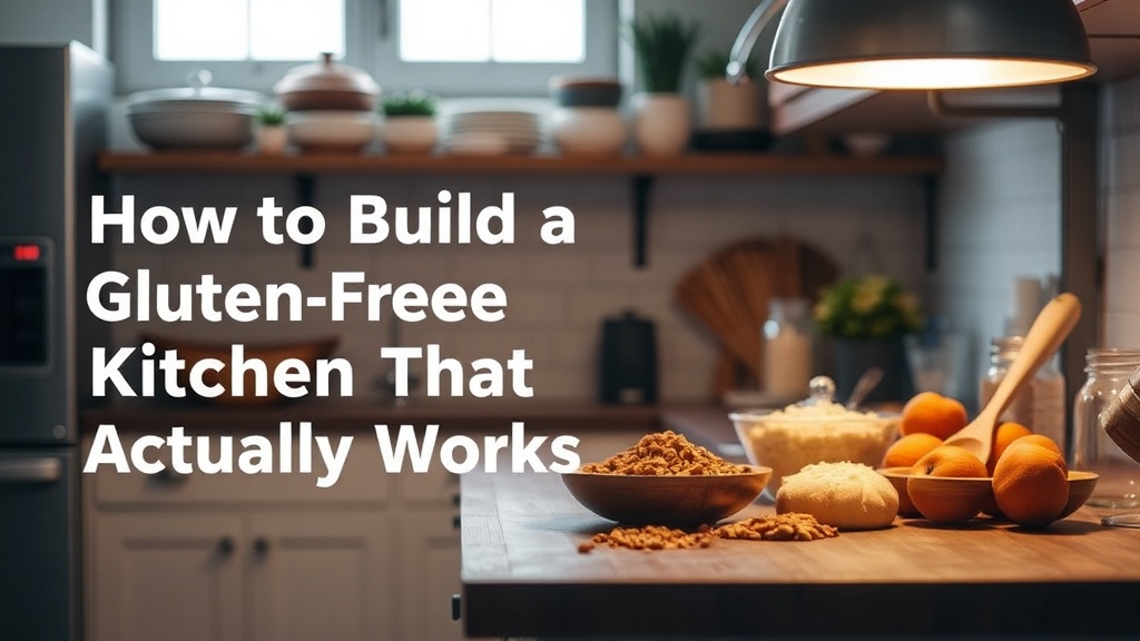 How to Build a Gluten-Free Kitchen That Actually Works