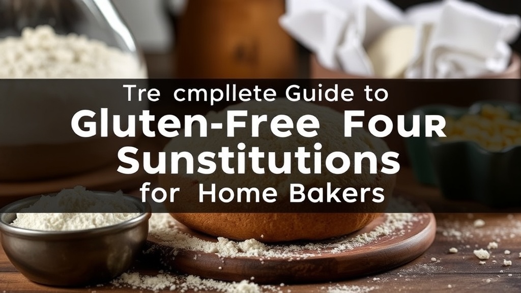 The Complete Guide to Gluten-Free Flour Substitutions for Home Bakers