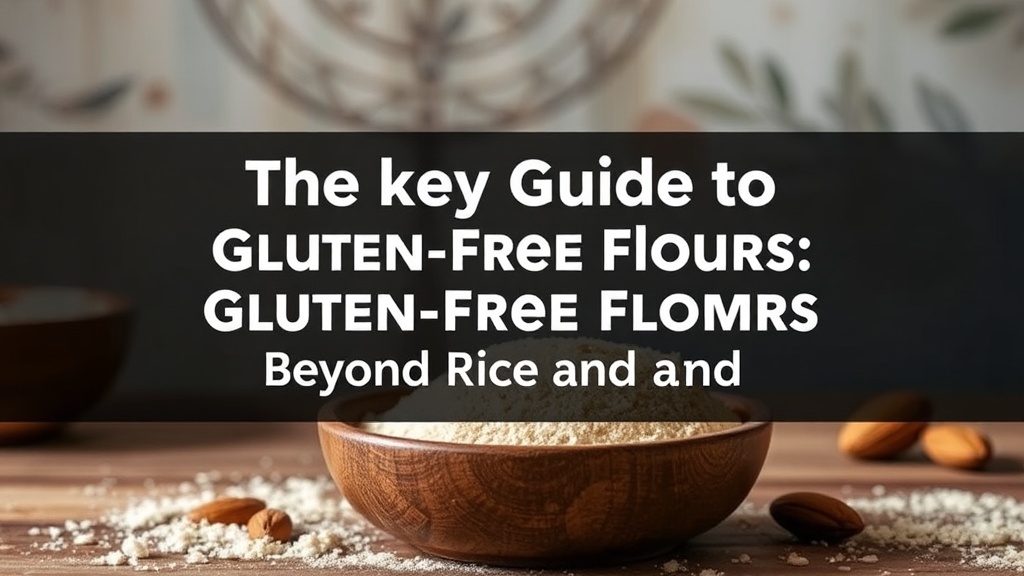 The key Guide to Gluten-Free Flours: Beyond Rice and Almond