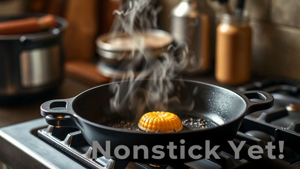 Why Your Cast Iron Skillet is Not Nonstick Yet