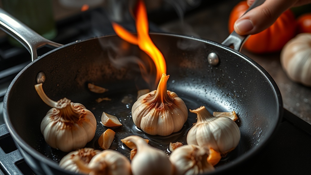 Why Your Garlic Always Burns in the Pan