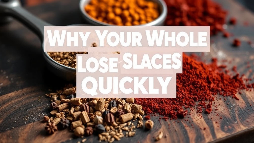 Why Your Whole Spices Lose Flavor So Quickly