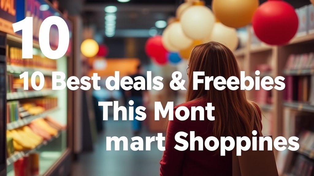 10 Best Deals & Freebies This Month for Smart Shoppers