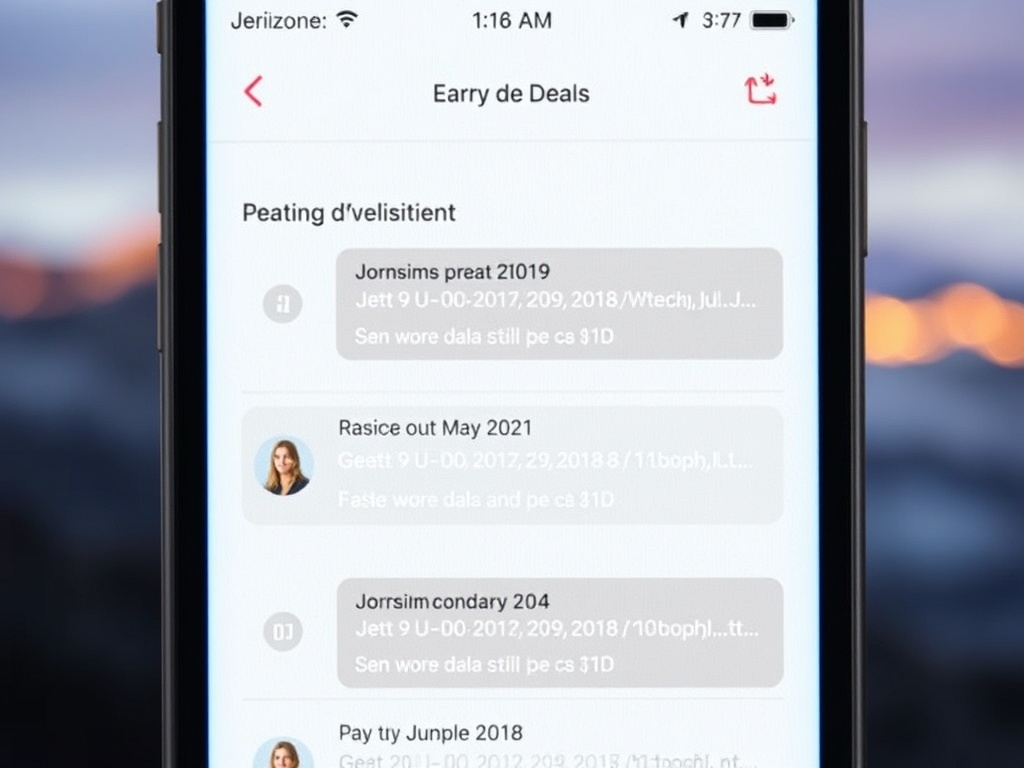 digital planner app showing upcoming deals and deadlines