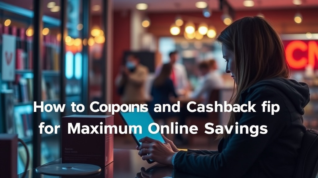 How to Stack Coupons and Cashback for Maximum Online Savings