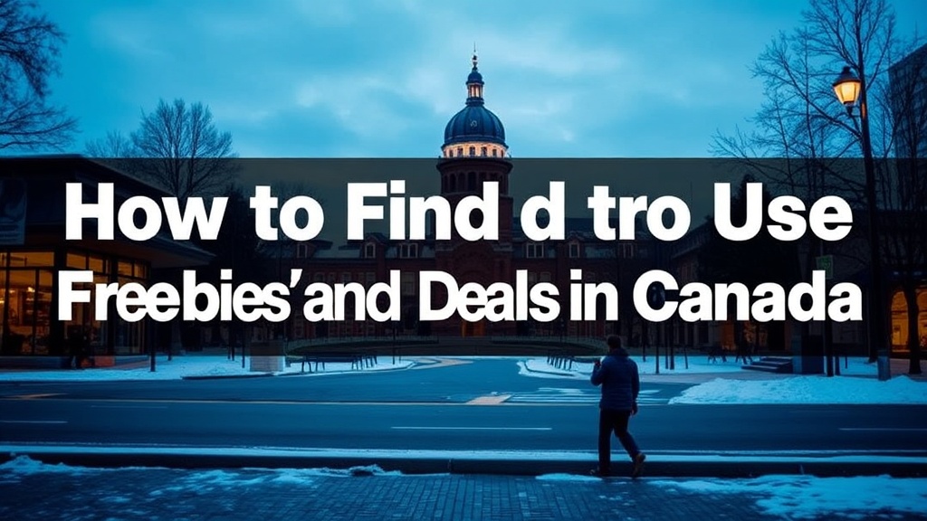 How to Find and Use Freebies and Deals in Canada: A Complete Guide