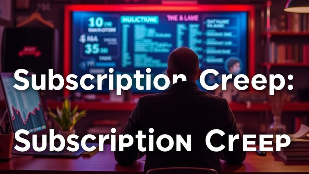 Subscription Creep: How to Audit Your Monthly Bills for Savings