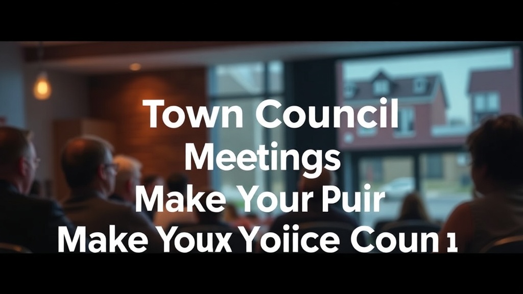 How to Participate in Gravenhurst Town Council Meetings and Make Your Voice Count
