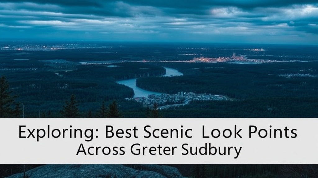 Exploring the Best Scenic Lookout Points Across Greater Sudbury