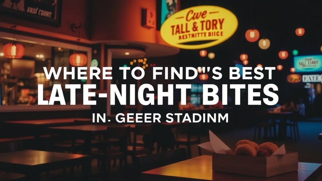 Where to Find the Best Late-Night Bites in Greater Sudbury