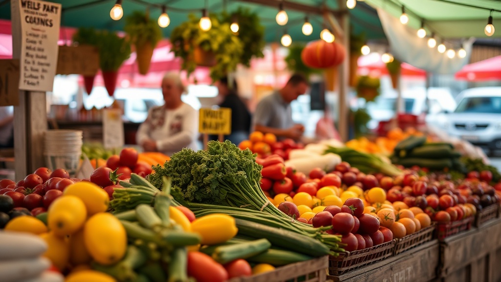 Seasonal Flavors from Greely Farm Stands and Local Markets