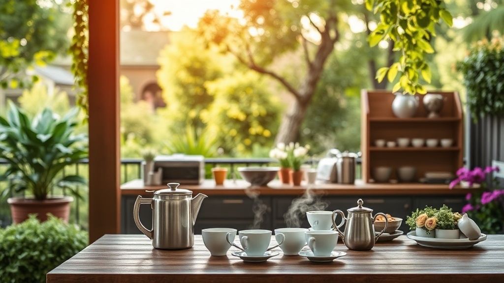 Brewing Bliss: Designing a Custom Outdoor Tea Station
