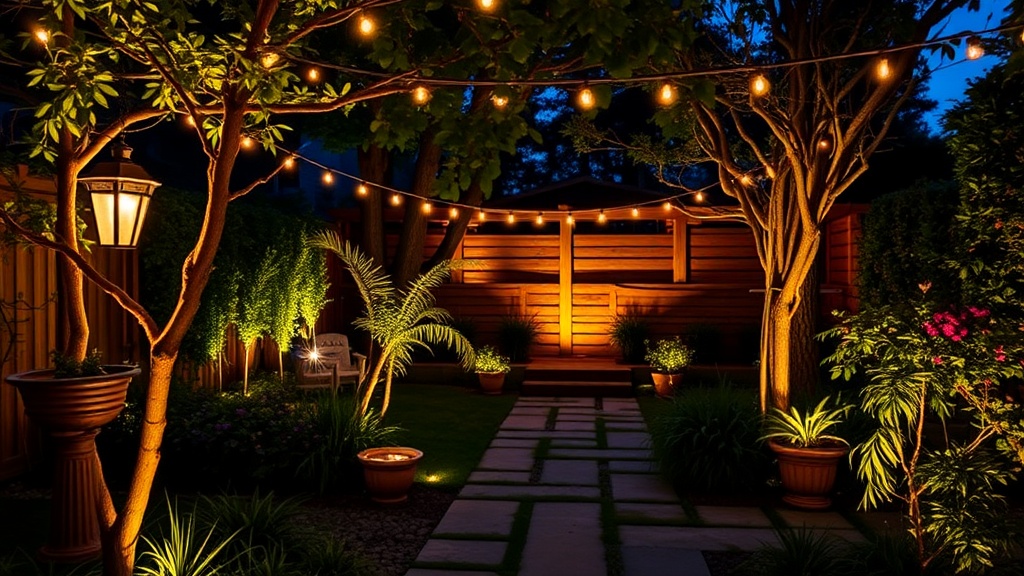 Choosing the Perfect Lighting for Your Evening Garden