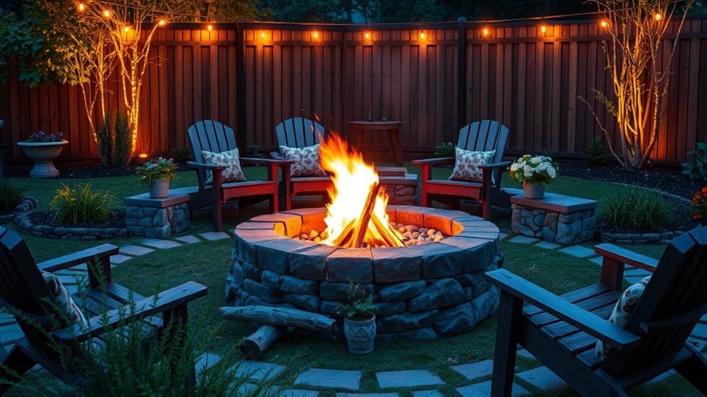 Crafting a Backyard Fire Pit Sanctuary for Cozy Evenings