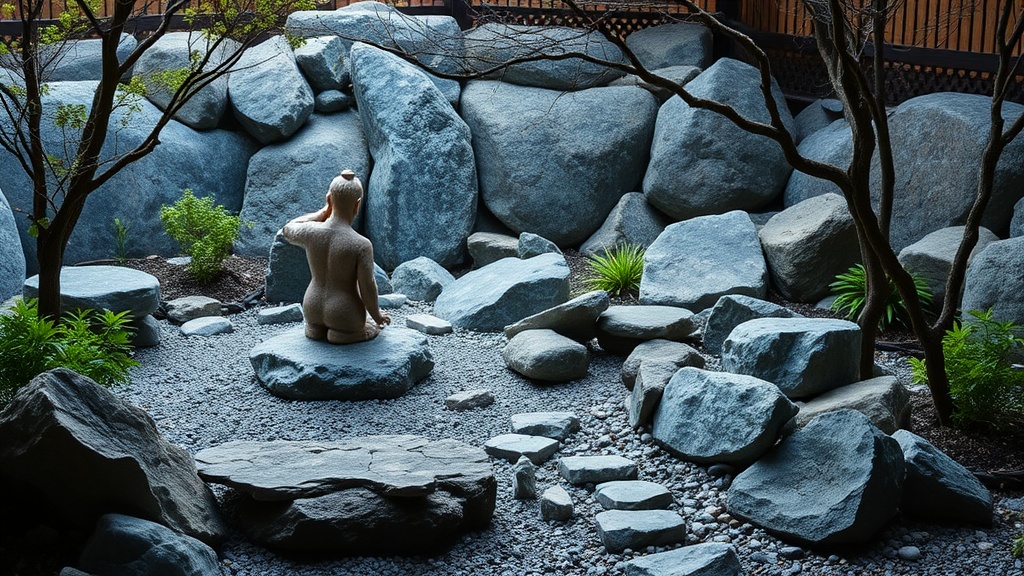 Sculpting with Stones: Designing a Low-Maintenance Zen Rock Garden