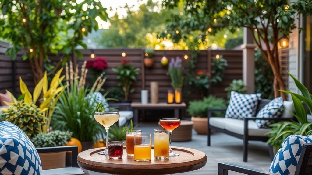 Sip and Savor: Designing a Backyard Cocktail Garden for Summer Entertaining