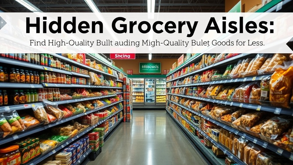 Hidden Grocery Aisles: Finding High-Quality Bulk Goods for Less