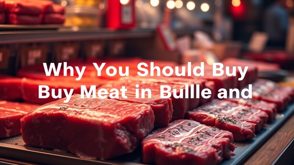 Why You Should Buy Meat in Bulk and Freeze It