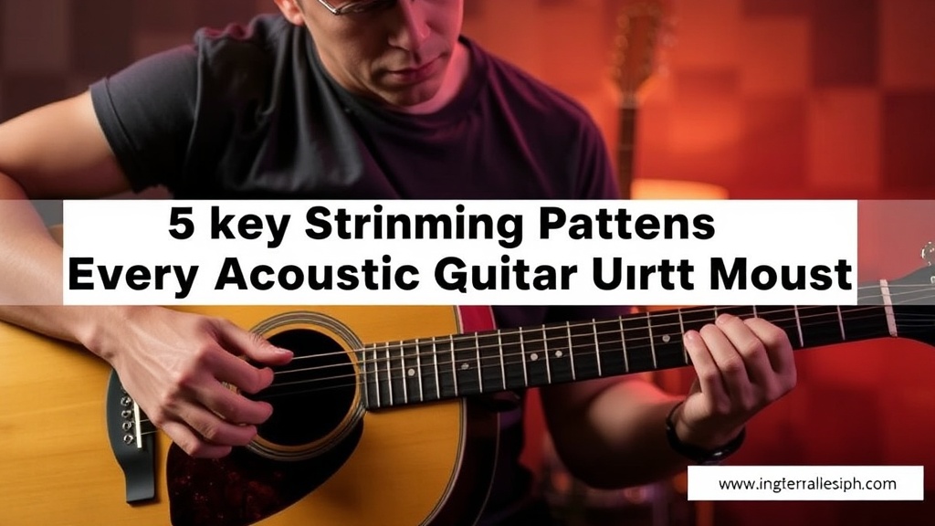 5 key Strumming Patterns Every Acoustic Guitarist Must Know