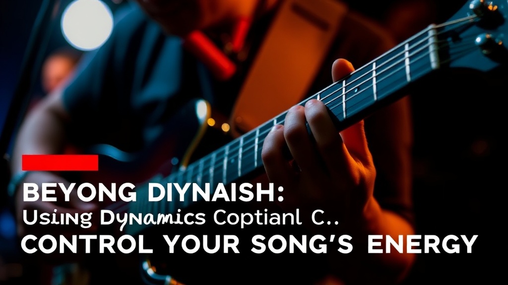 Beyond the Basic Strum: Using Dynamics to Control Your Song's Energy