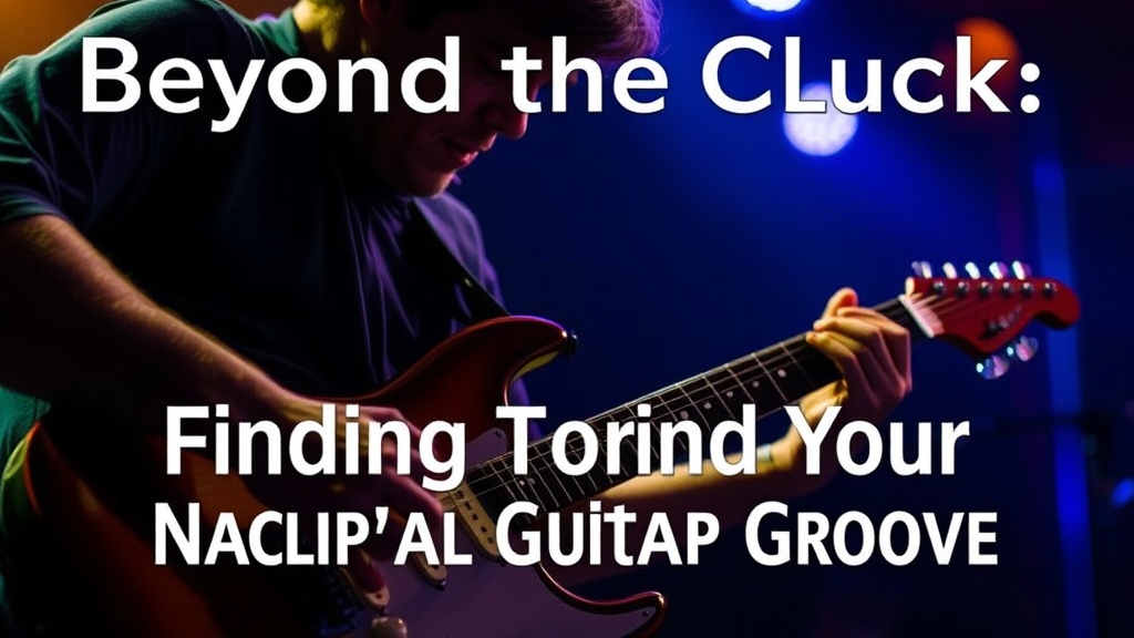Beyond the Click: Finding Your Natural Guitar Groove