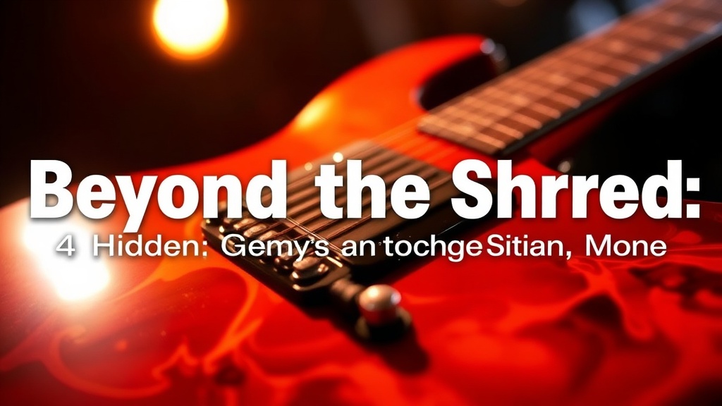Beyond the Shred: 4 Hidden Gems of Progressive Metal Guitar Tone