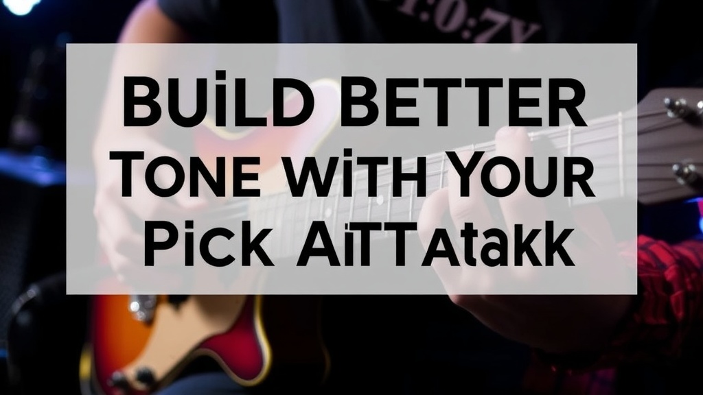 Build Better Tone with Your Pick Attack