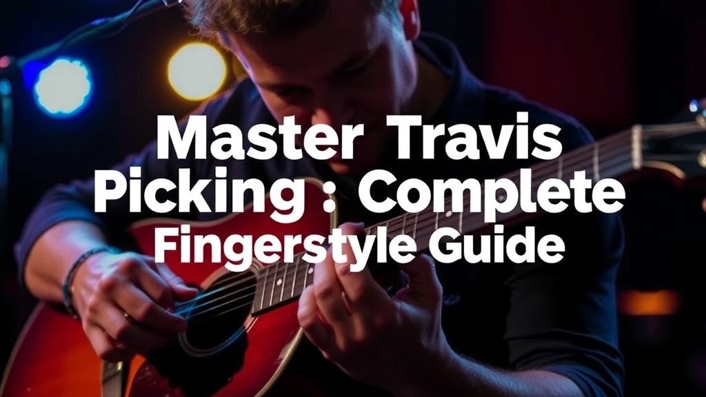 Master Travis Picking: A Complete Fingerstyle Guide