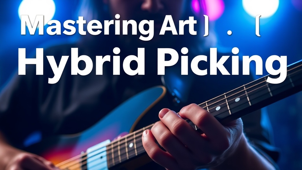 Mastering the Art of Hybrid Picking: Combining Pick and Fingers