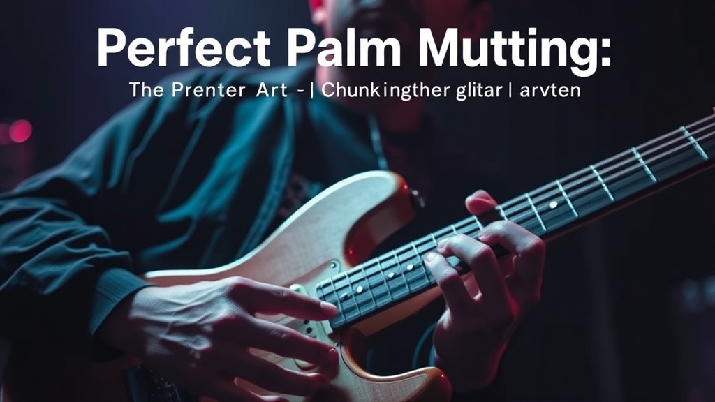 Perfect Palm Muting: The Subtle Art of Chunky Guitar Tone