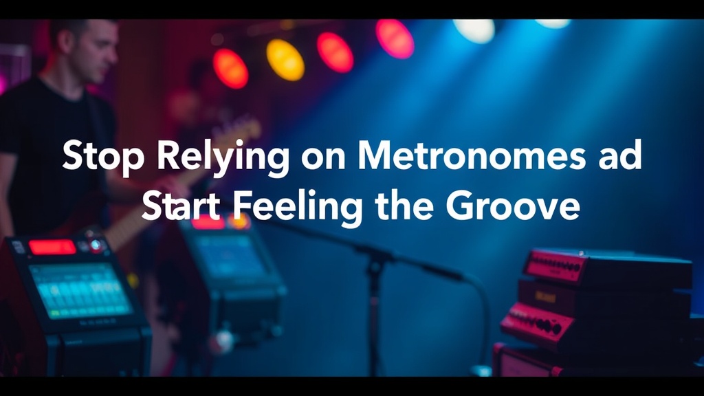 Stop Relying on Metronomes and Start Feeling the Groove