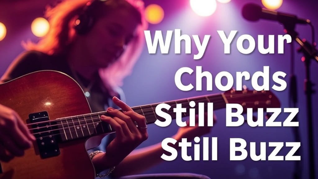Why Your Barre Chords Still Buzz (And How to Fix Them Today)