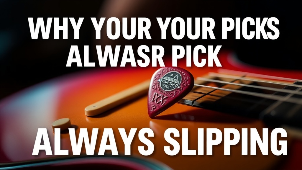 Why Your Guitar Pick Is Always Slipping