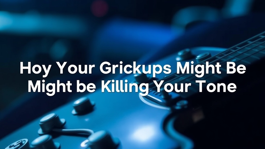 Why Your Guitar Pickups Might Be Killing Your Tone