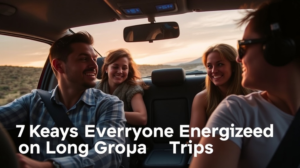 7 Ways to Keep Everyone Energized on Long Group Road Trips