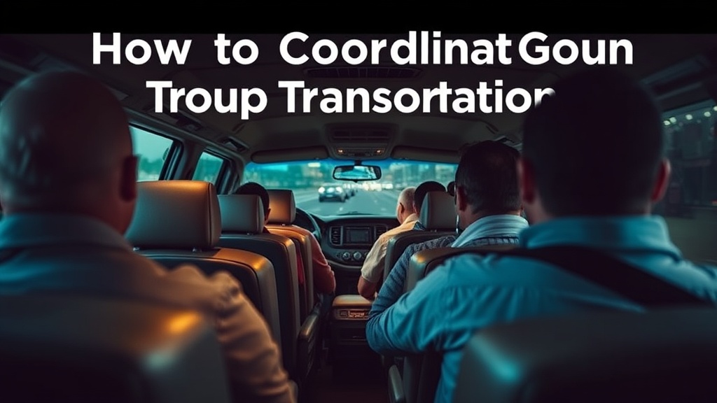 How to Coordinate Group Transportation Without Losing Anyone (or Your Mind)