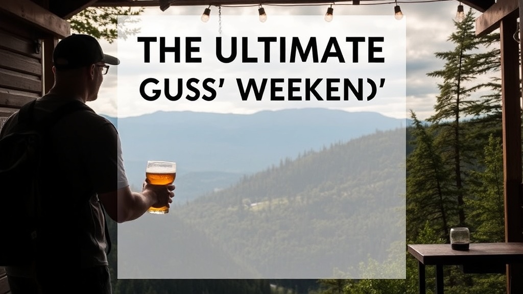 The Ultimate Guys' Weekend in Asheville: Craft Beer & Adventure