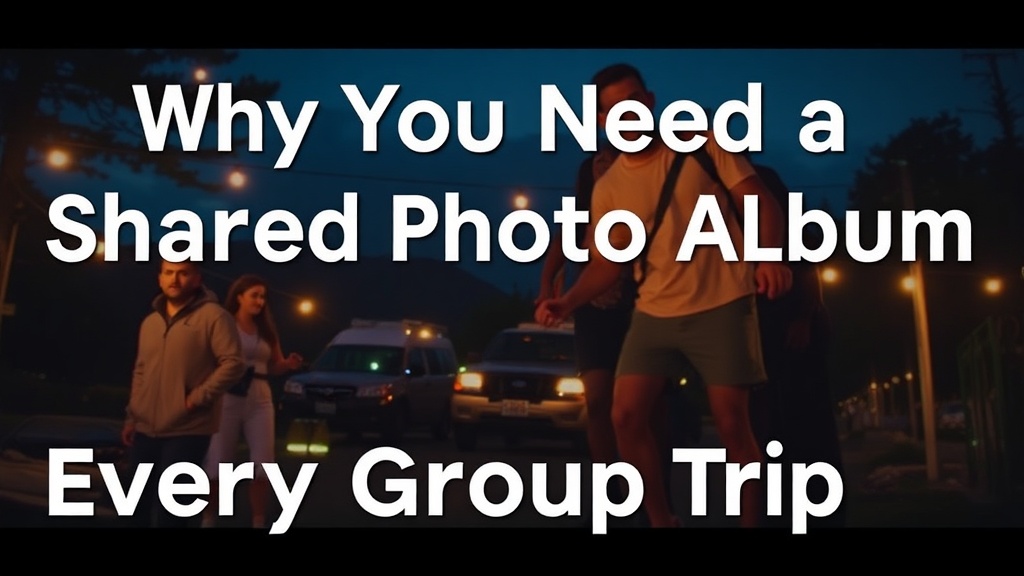 Why You Need a Shared Photo Album for Every Group Trip