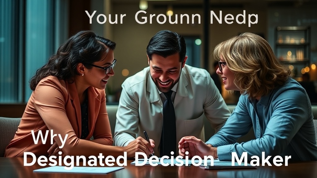 Why Your Group Needs a Designated Decision Maker