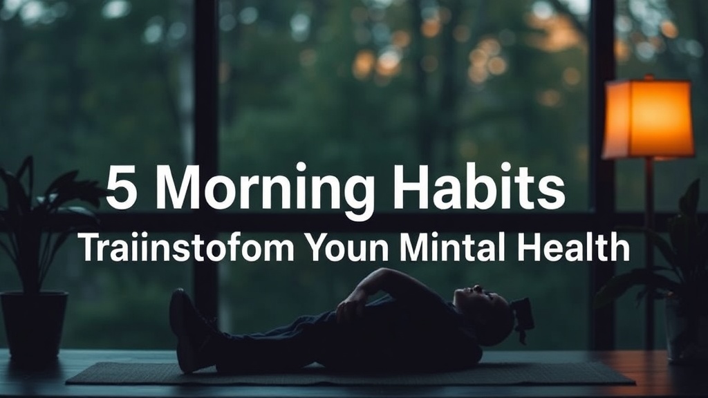 5 Morning Habits That Transform Your Mental Health